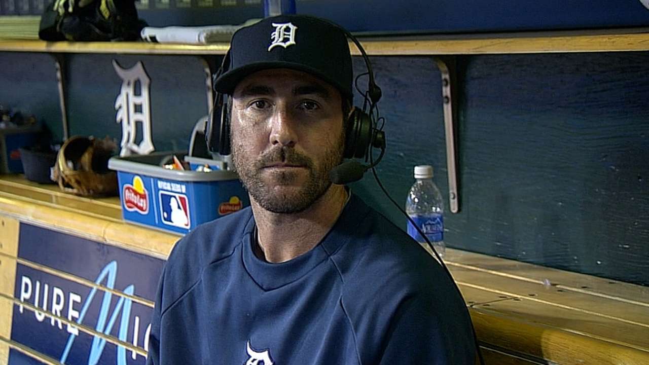 Rainout pushes Verlander's start to Wednesday