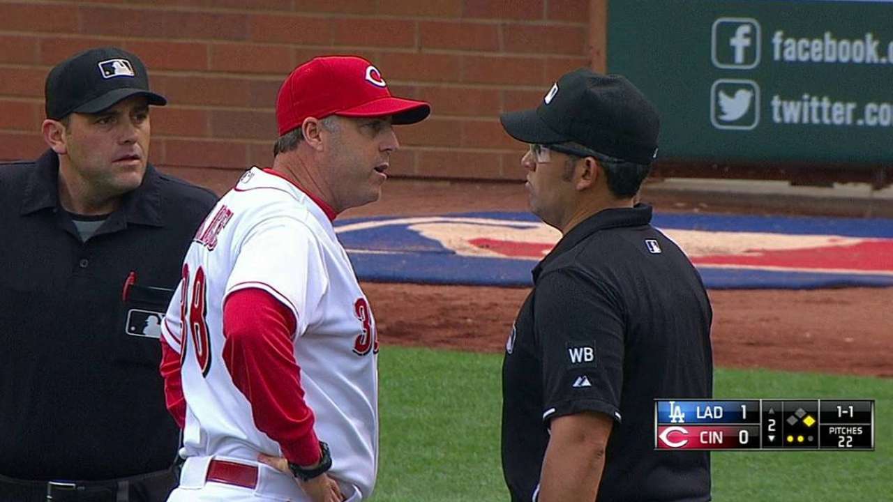 Replay confirms foul ball on Cozart bid for homer
