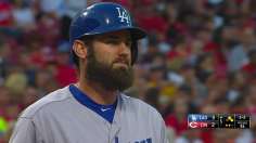 Van Slyke homers twice to back Haren in win