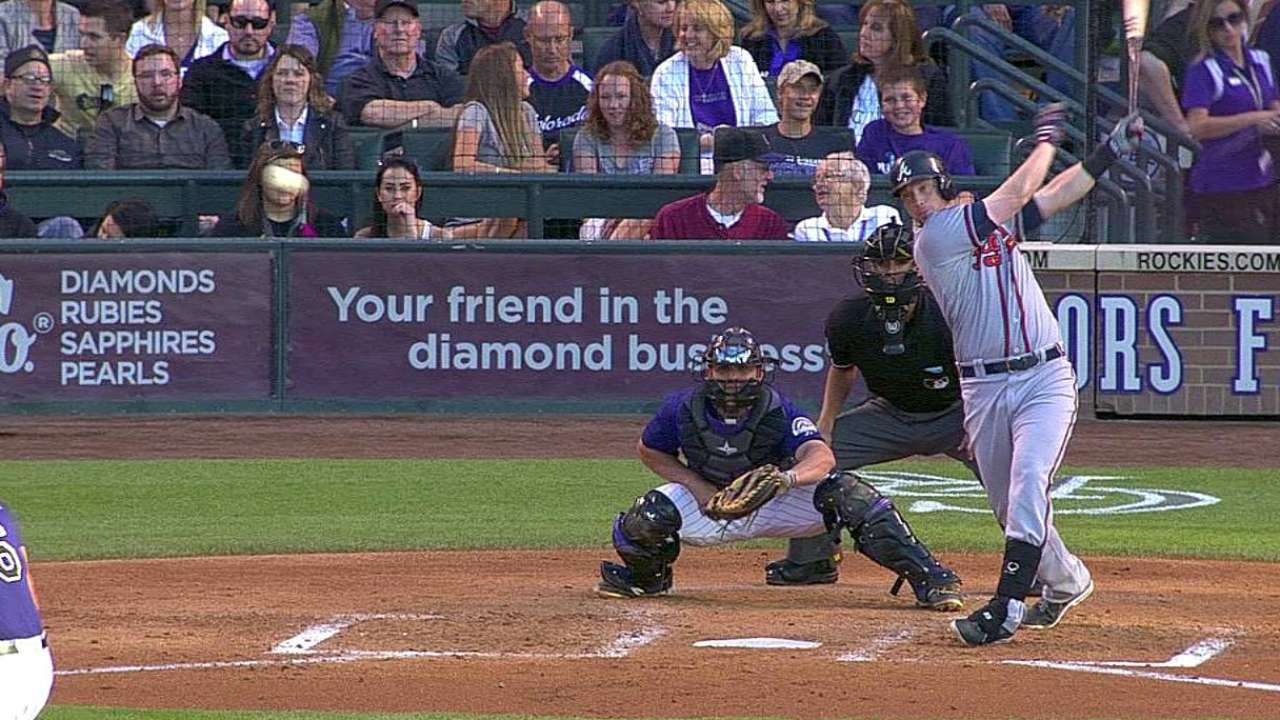 Johnson finding his form at the plate