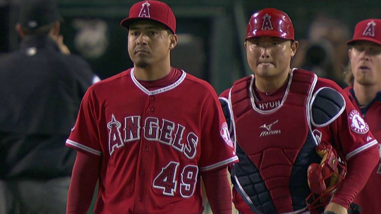 Angels not going with one defined closer