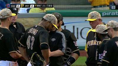 Oblique strain sends Liriano to disabled list
