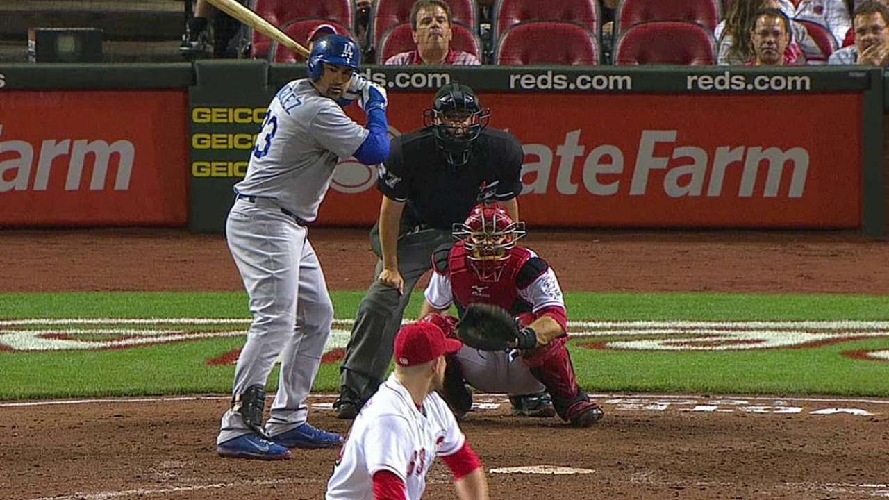 Dodgers exhiben ataque balanceado en Cincinnati