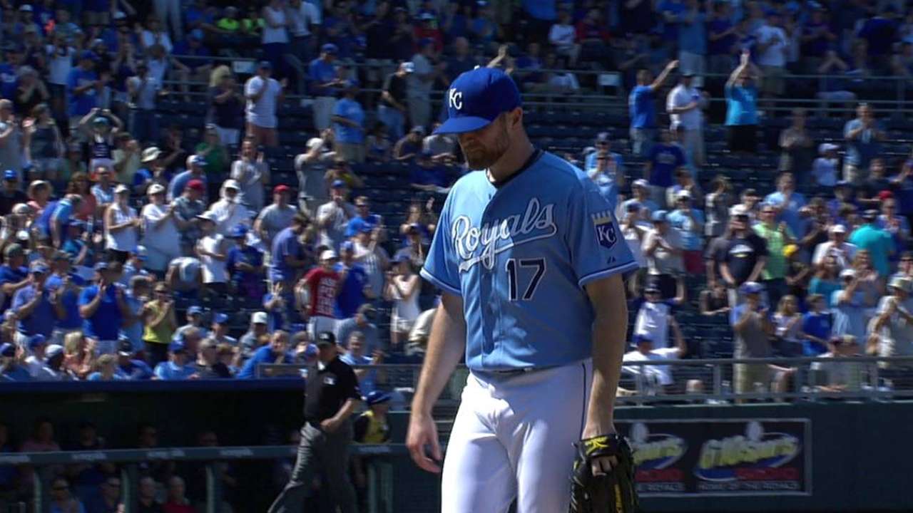 Davis dominating presence in Royals' bullpen
