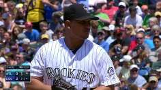 Rockies rout Braves, reward stellar Chacin