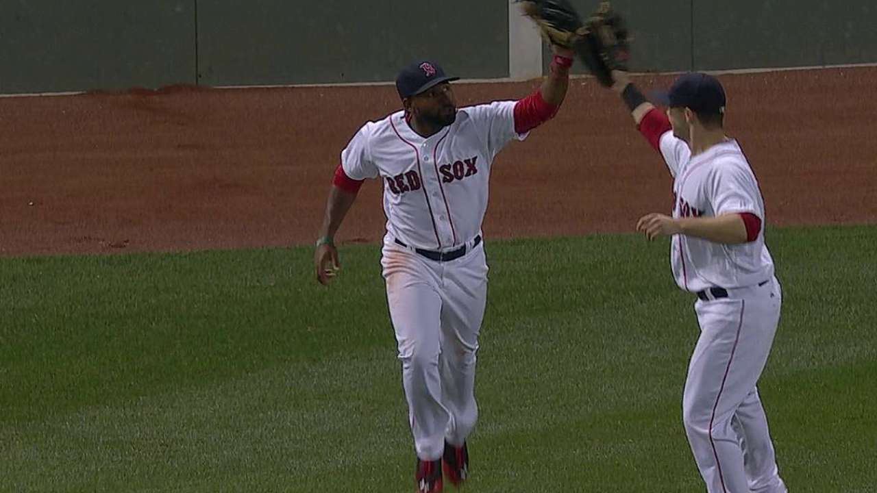 Bradley shows off his defensive prowess
