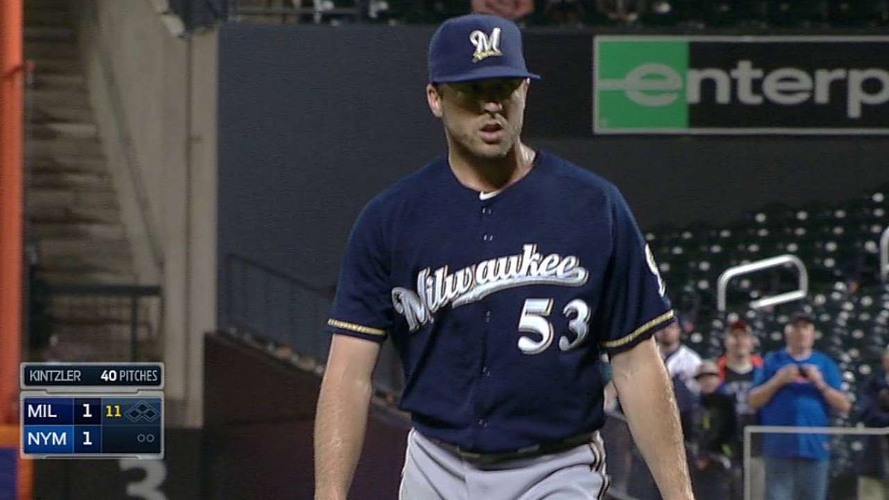 Kintzler fans Recker