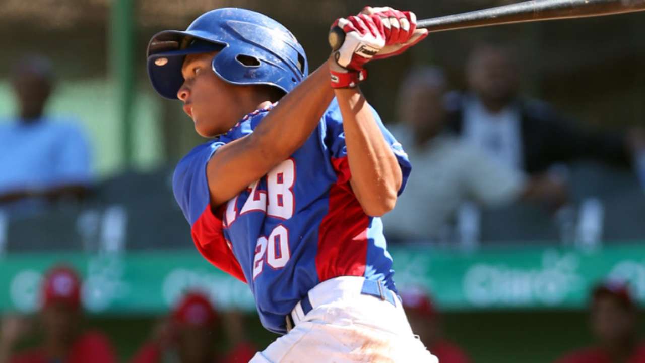 Touted shortstop among international signings