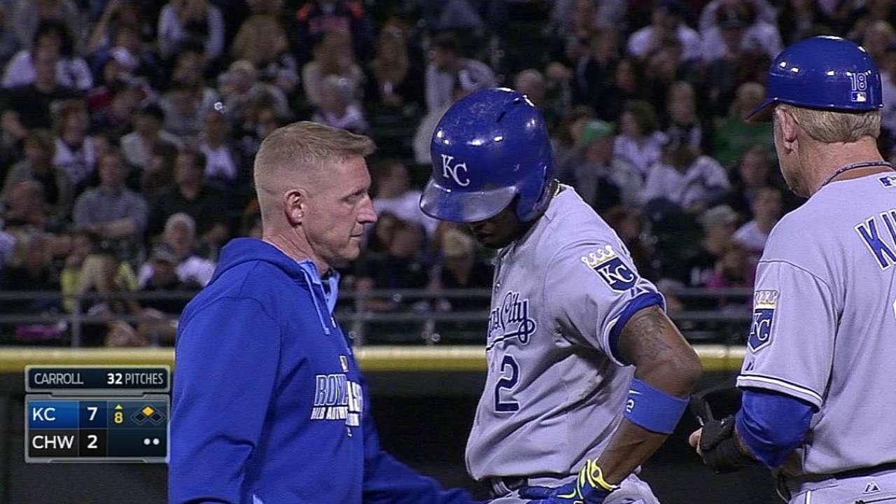 Alcides in lineup despite ailing calf