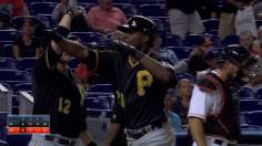 Polanco's first homer punctuates Bucs' win in 13