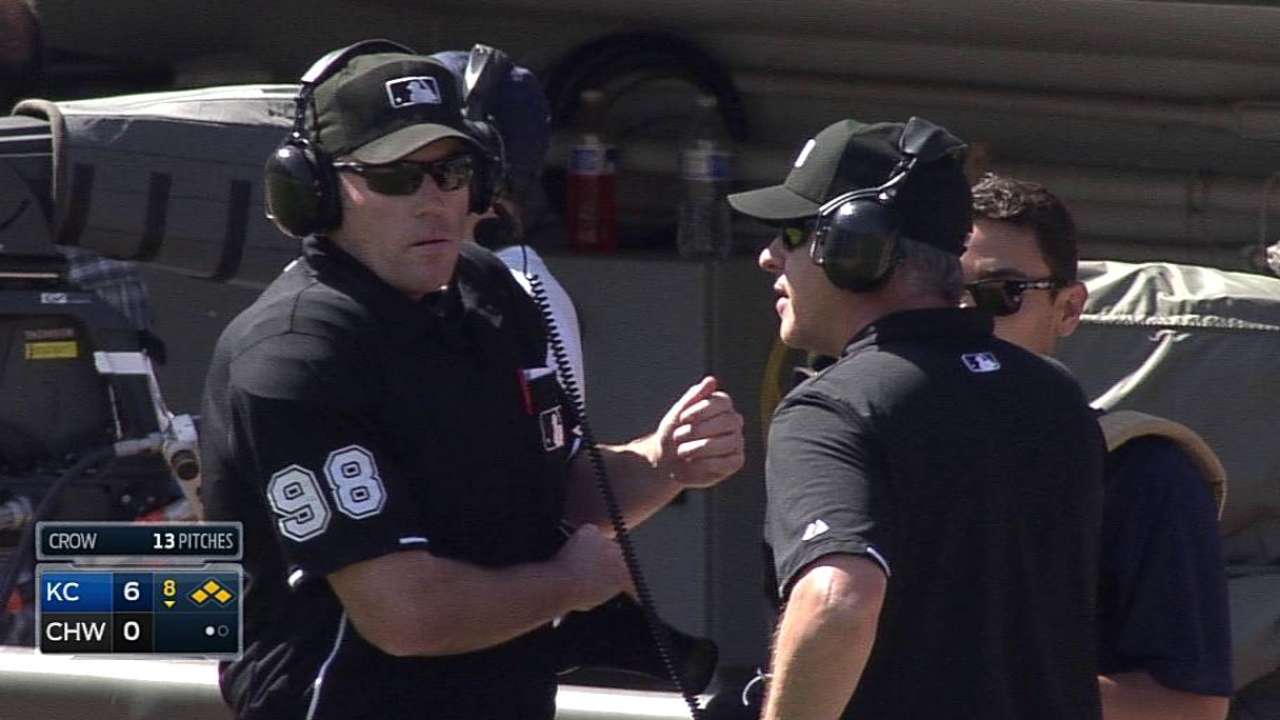 Yost wins challenge to prevent White Sox run