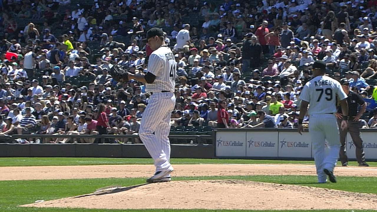 Guerra returns to White Sox bullpen