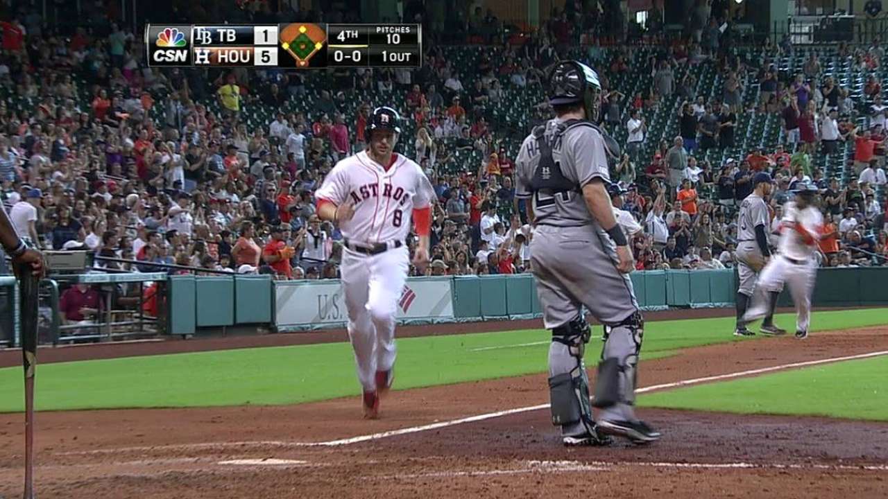Domínguez, González impulsan a los Astros vs. Rays