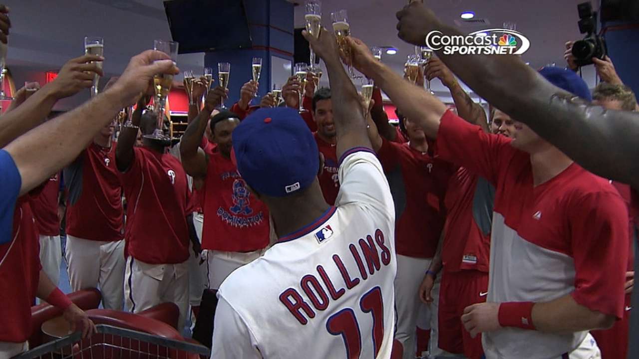 Rollins joins illustrious list of franchise hits leaders