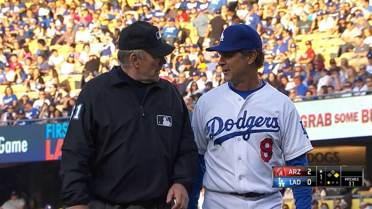 Dodgers win challenge, overturning safe call