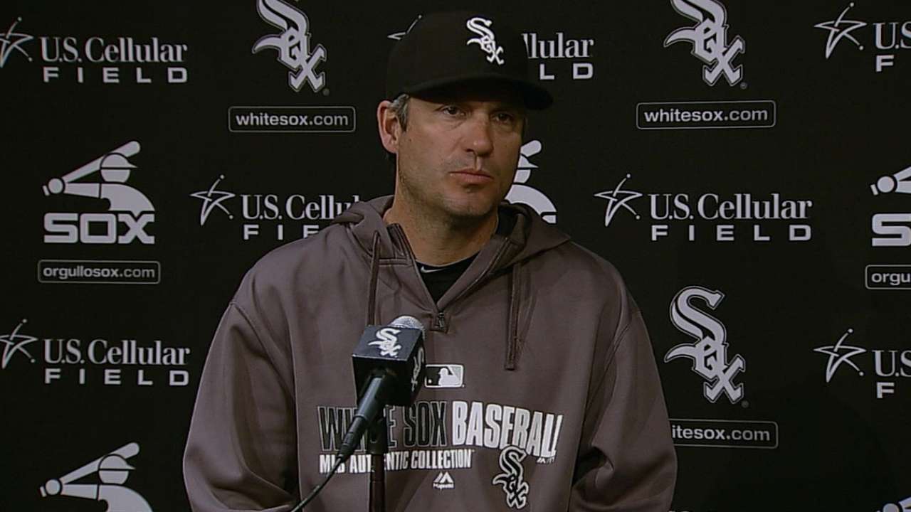 Walks a concern to White Sox pitching coach