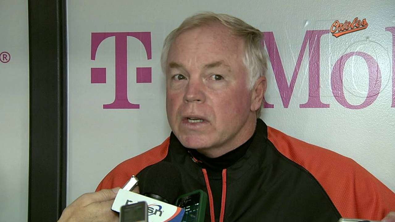 Wieters optimistic he'll be ready for Opening Day