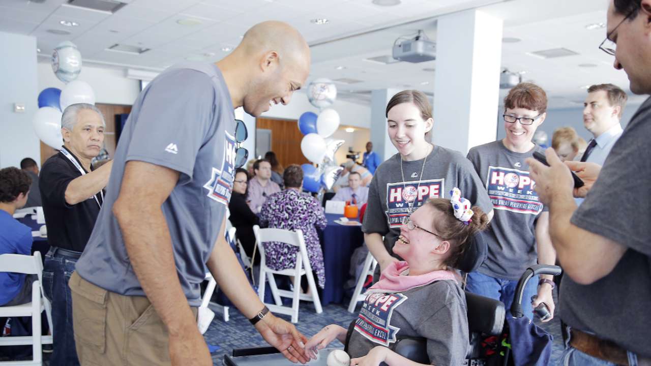 Yankees begin sixth annual HOPE Week