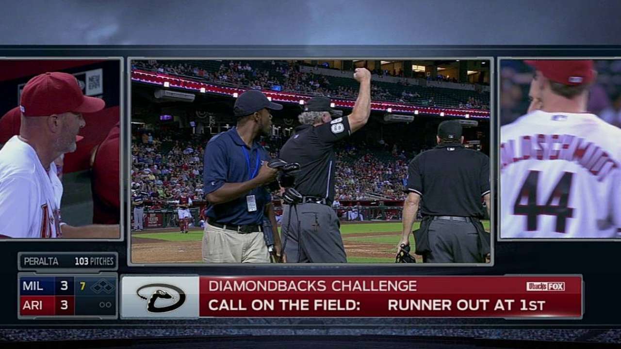 Gibson challenges, but call confirmed