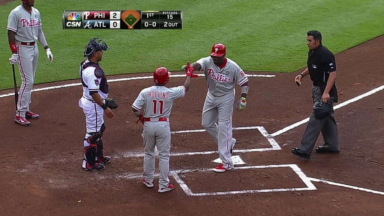 Howard, Kendrick impulsaron a los Filis vs. Bravos