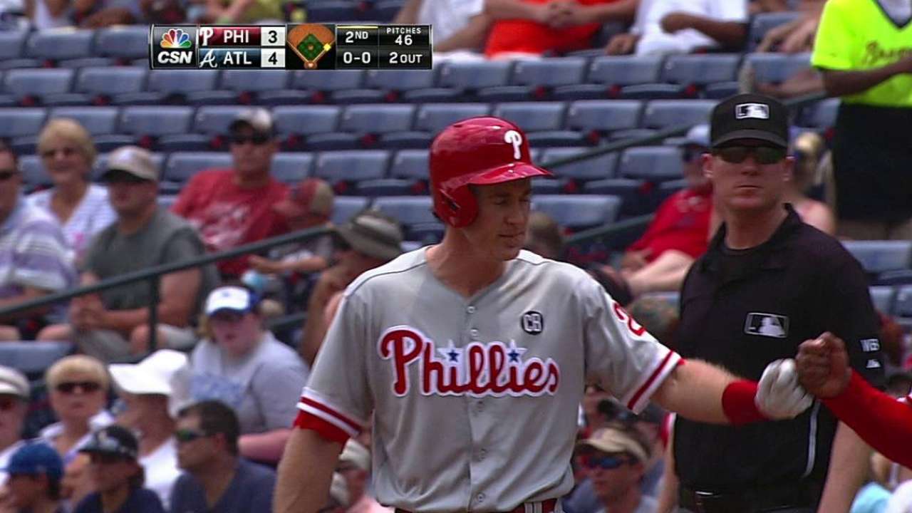 Utley planning on staying in Phillies uniform