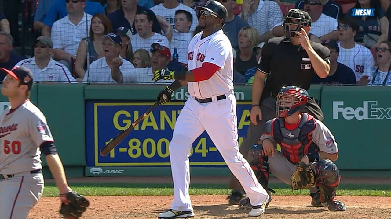 Boston barrió a Mellizos con un triunfo en 10 innings