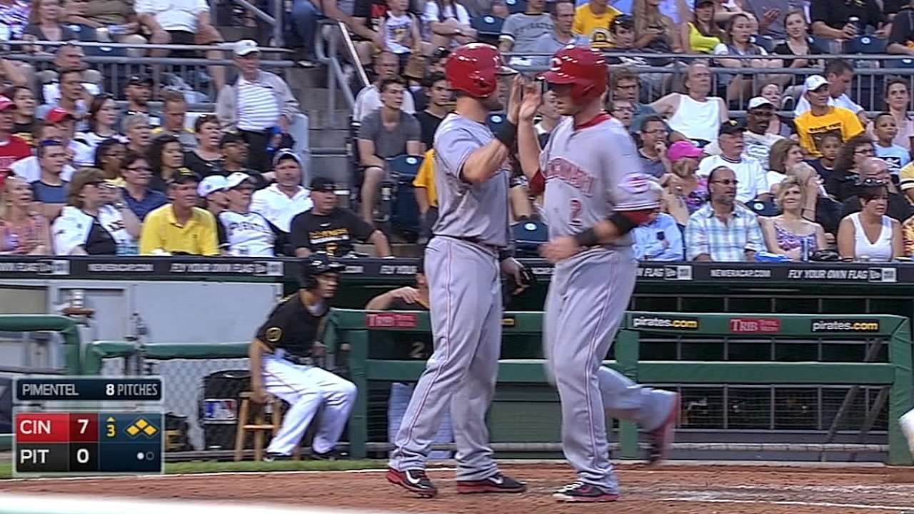 Simón gana el 10mo tras paliza de Rojos vs. Piratas