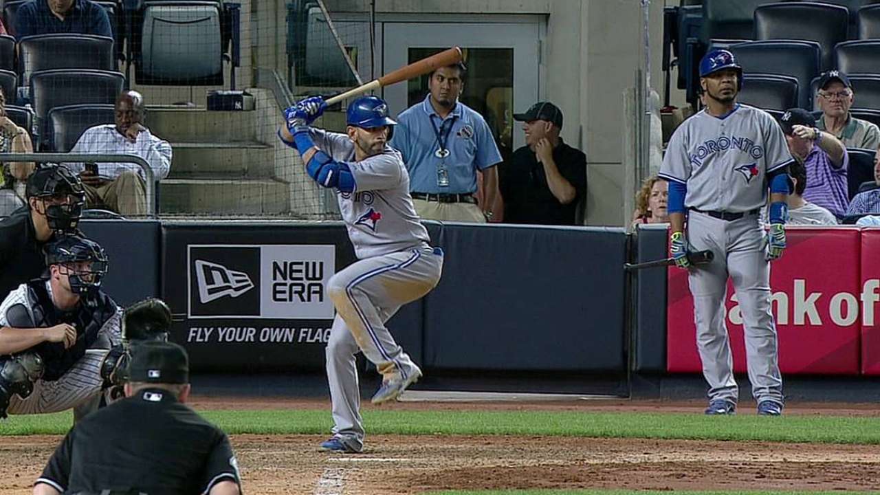 Bautista notches 1,000th hit of career in defeat