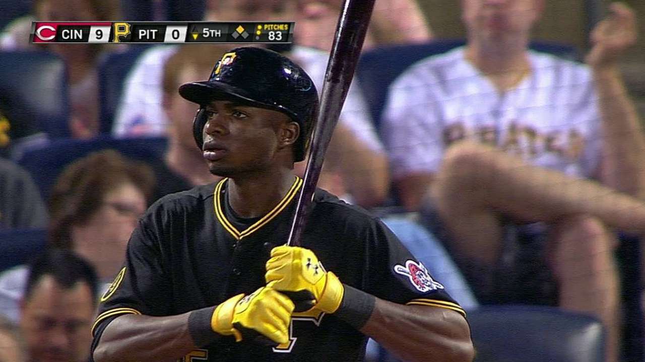 Polanco takes place in Bucs history in loss to Reds