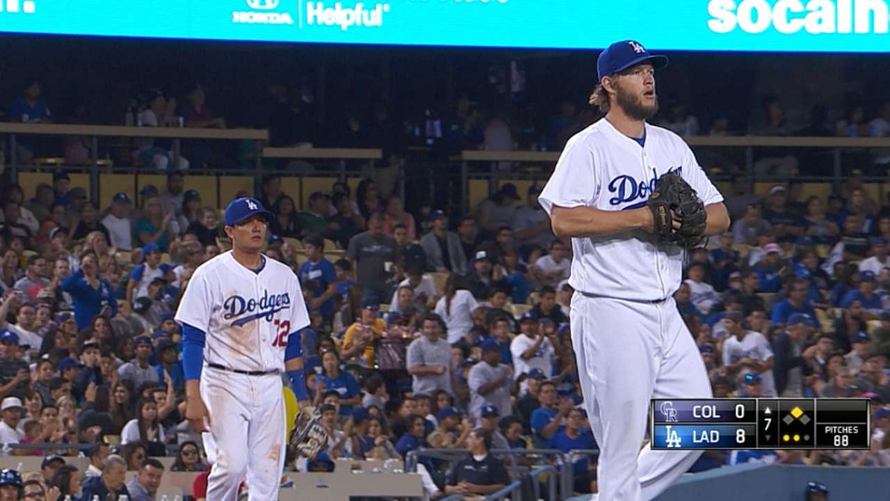 Rockies respect first-class Kershaw's feat