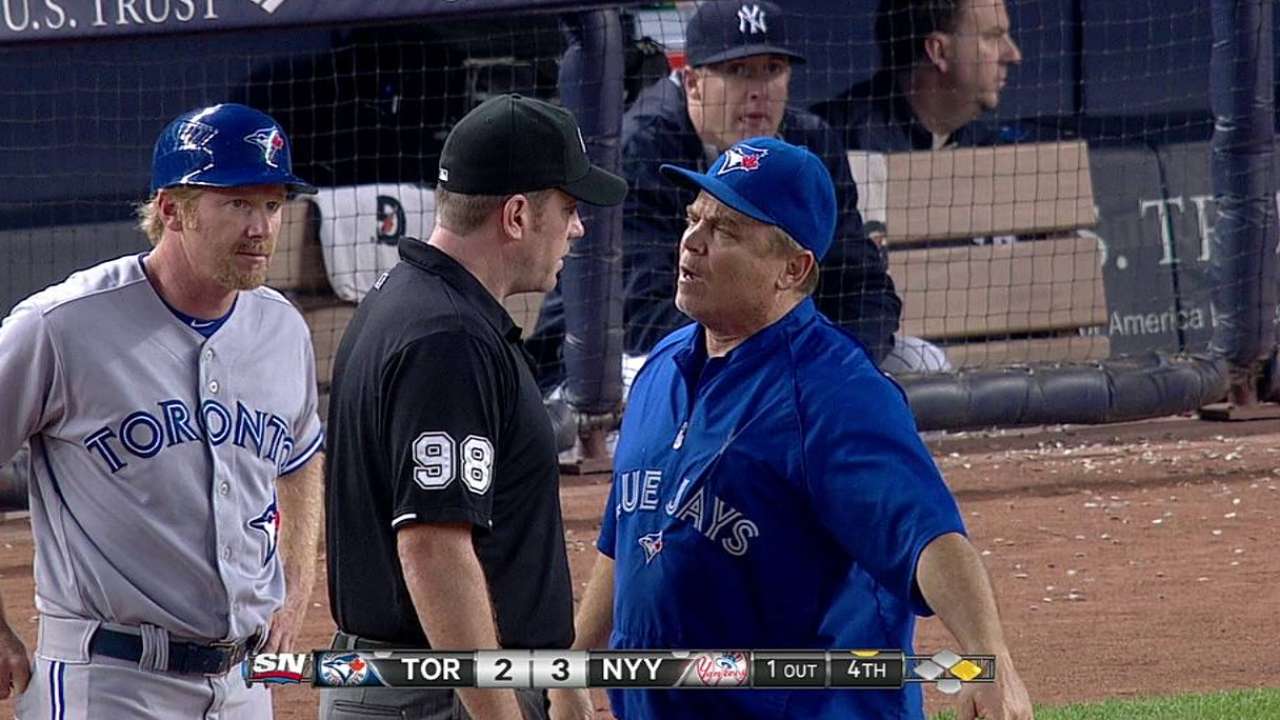 Interference call causes momentary confusion