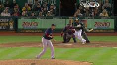 Crisp's eighth-inning RBI single lifts A's past Sox