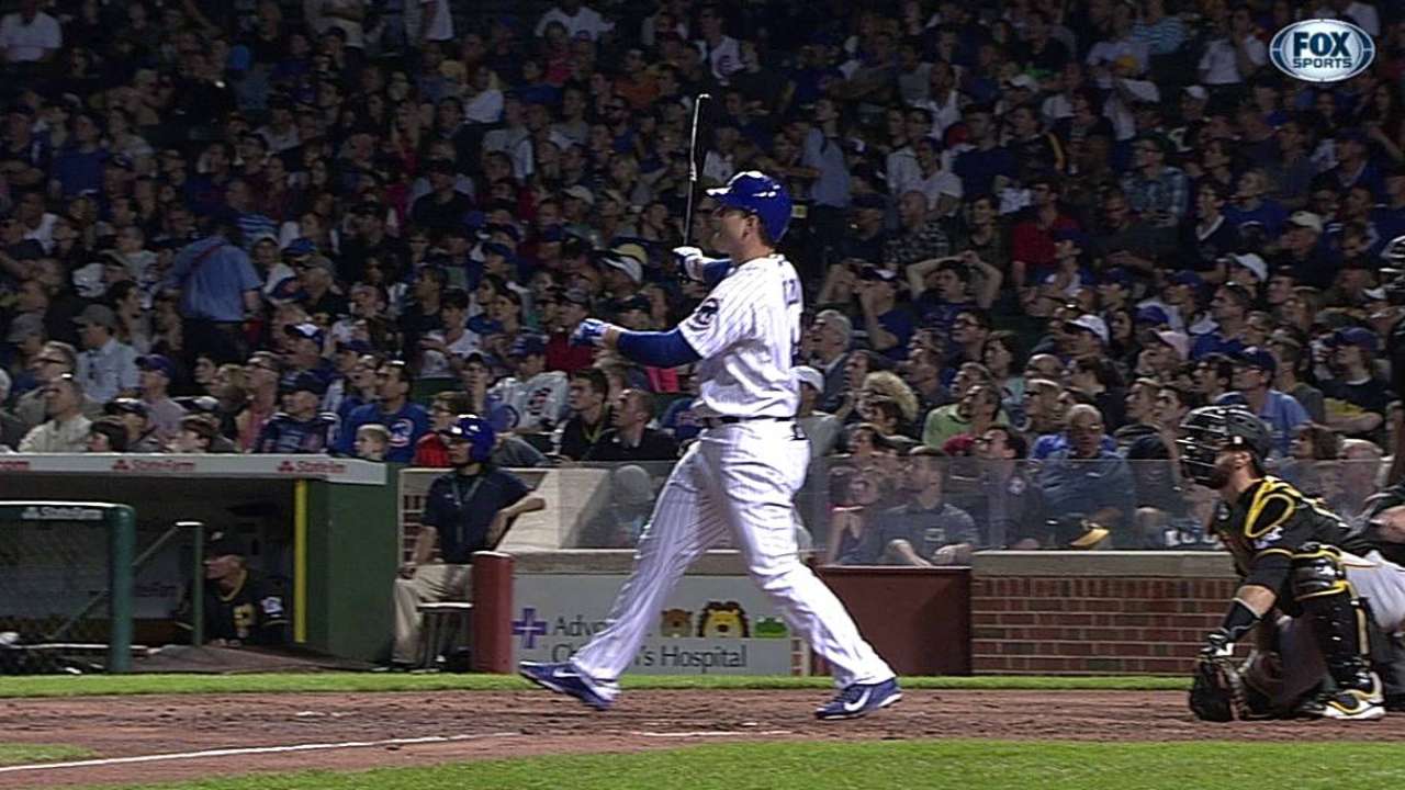 Rizzo pega HR pero Cachorros caen con Piratas