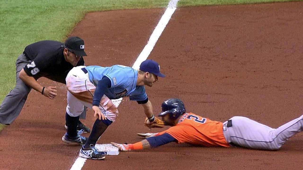 Challenge helps Astros; call against Rays confirmed