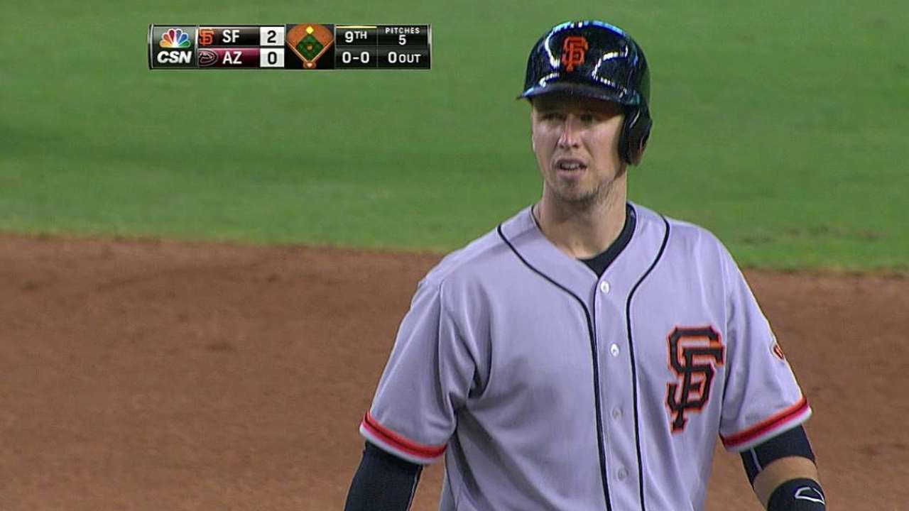 Trio of Giants in third at their positions on NL ballot