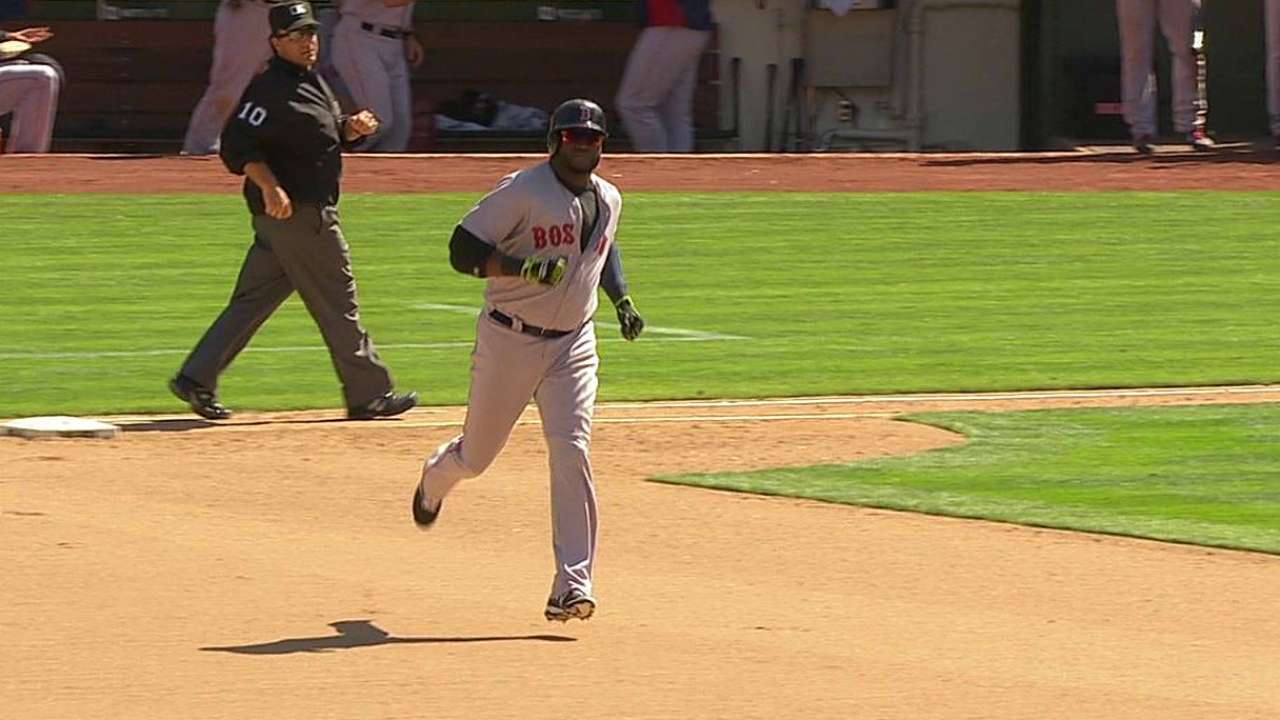 El Papi rescató a Medias Rojas con HR en la 10ma