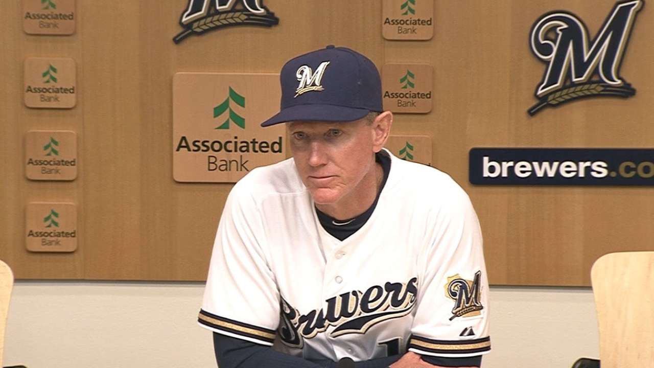 Marathon loss shouldn't deter Brewers