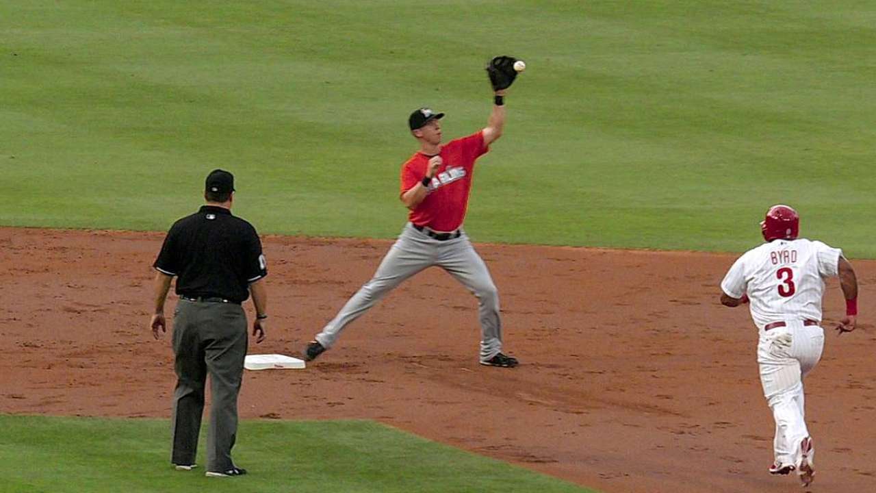 Redmond loses challenge early on play at second