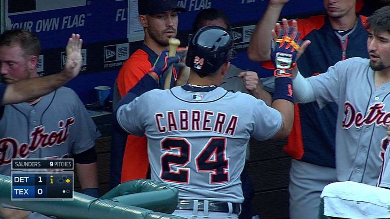 Cabrera closing in on All-Star start