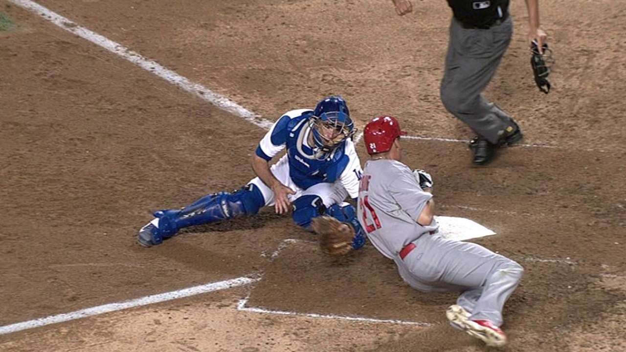 Dodgers get pair of replay confirmations vs. Cardinals
