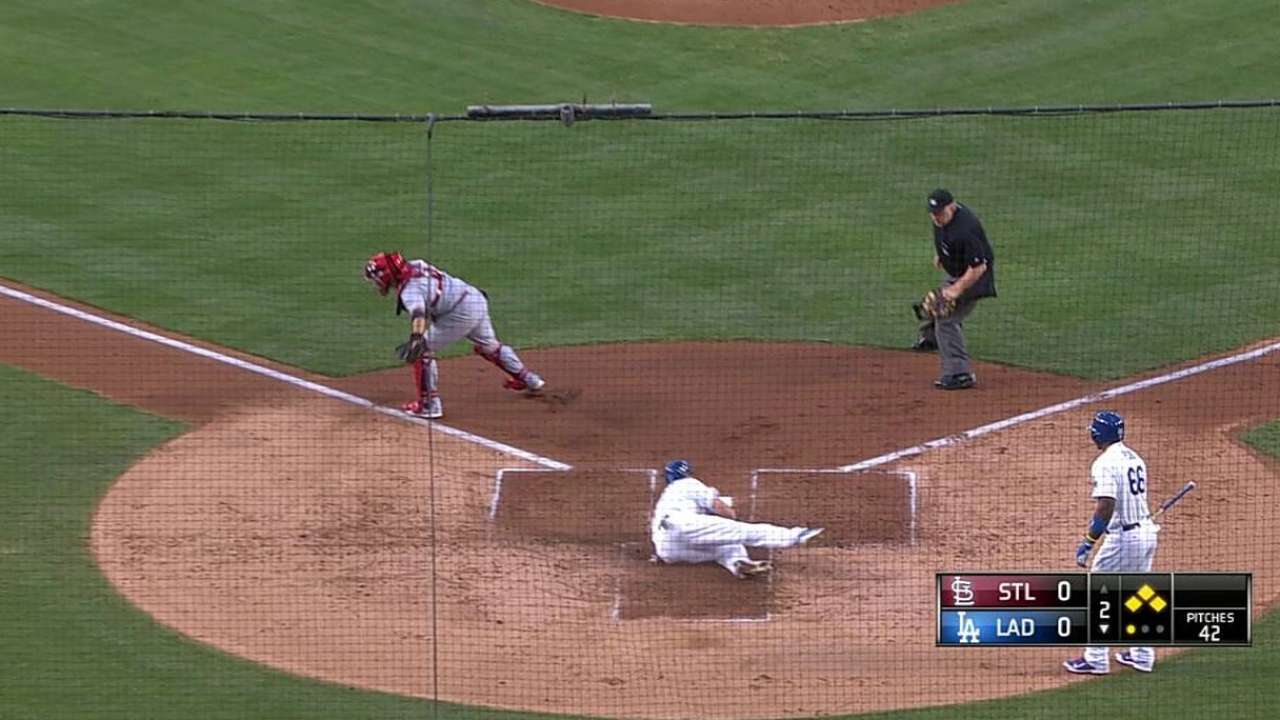 Gordon pega 3 hits pero Dodgers caen con S.L.