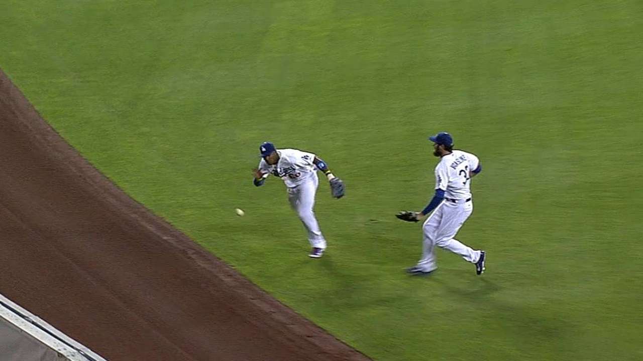 Con doblete de Peralta, San Luis vence a Dodgers