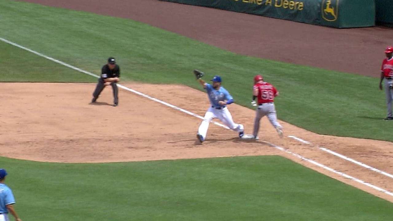 Royals' challenges net overturned calls for DPs