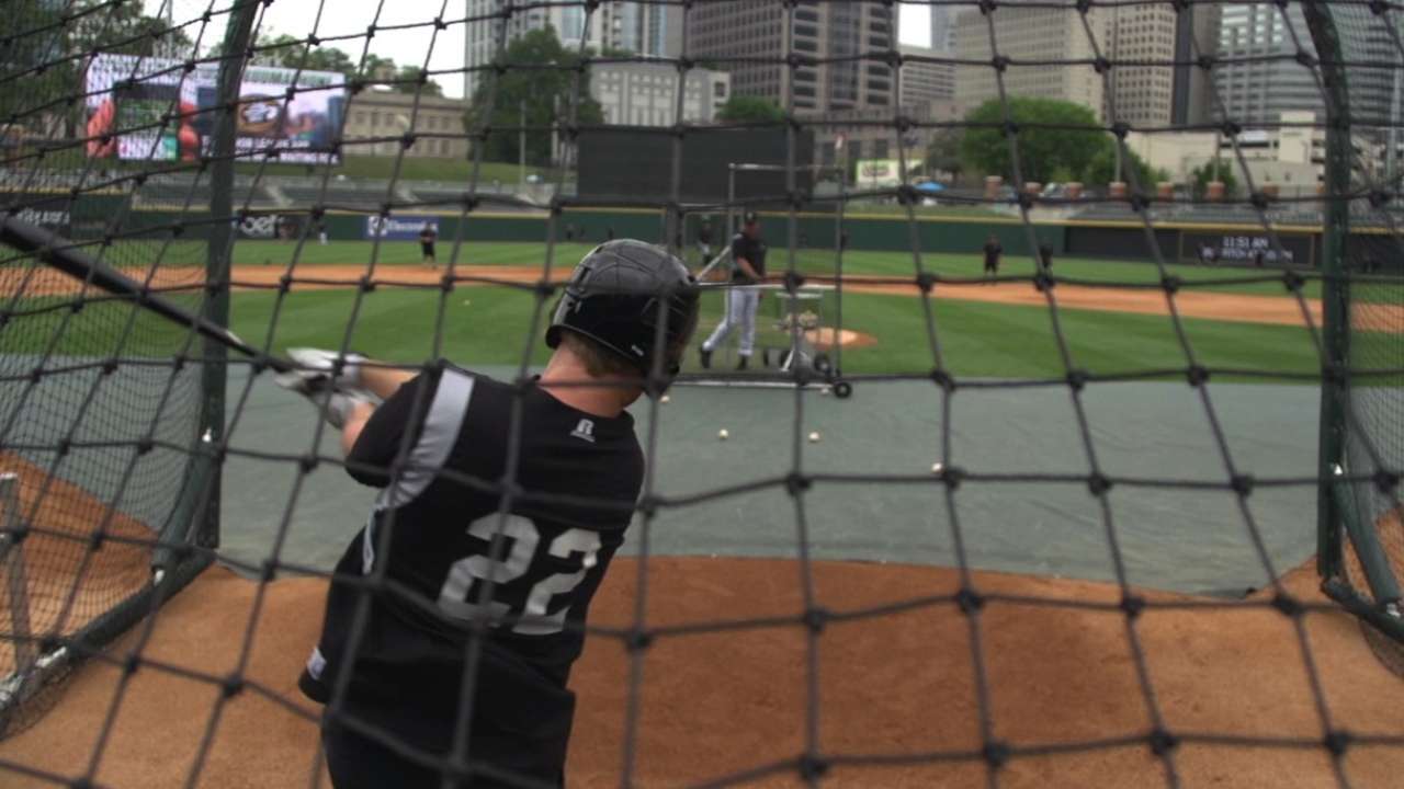 Top White Sox prospect Davidson homers twice