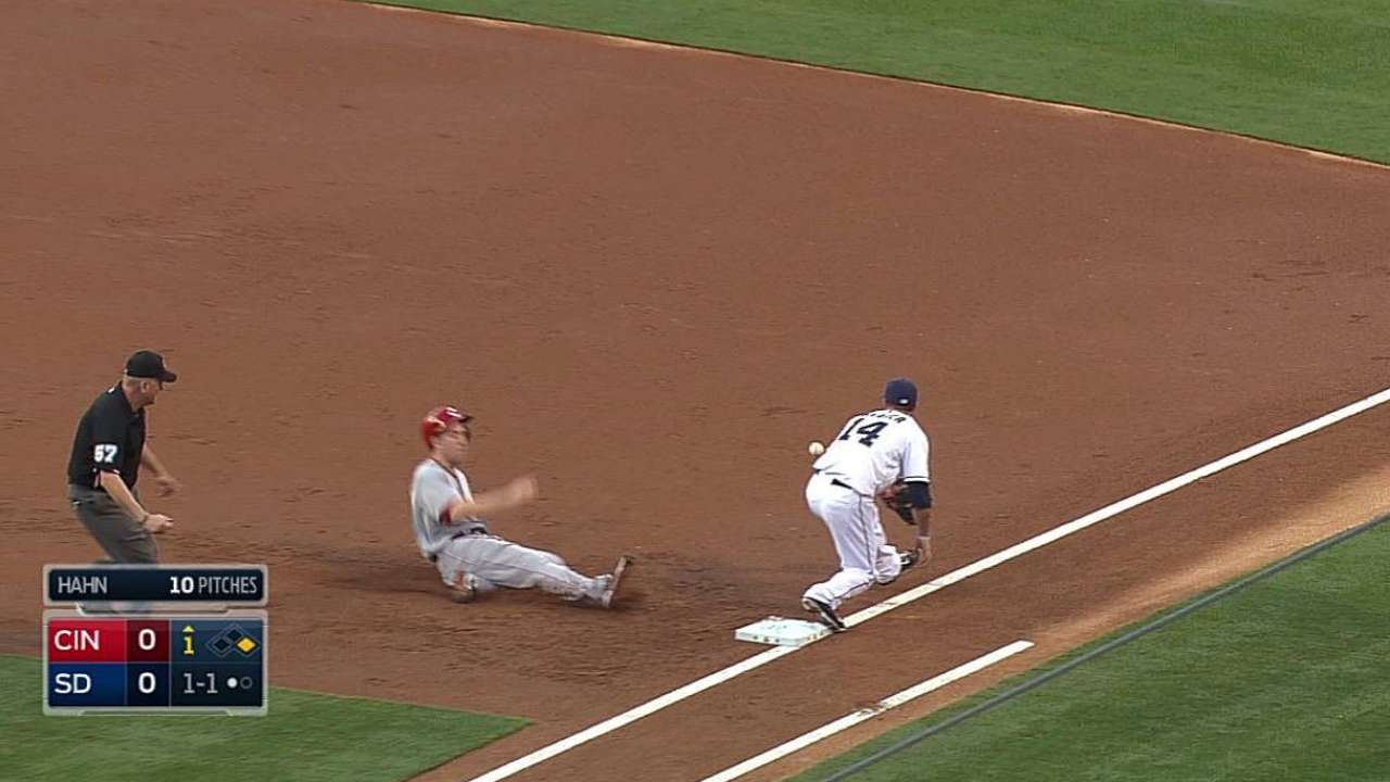 Maybin's outstanding defense boosts Padres