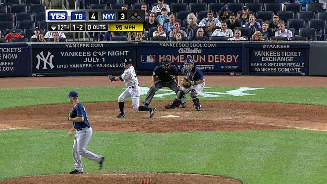 Rays' pitching staff sets MLB monthly record for K's