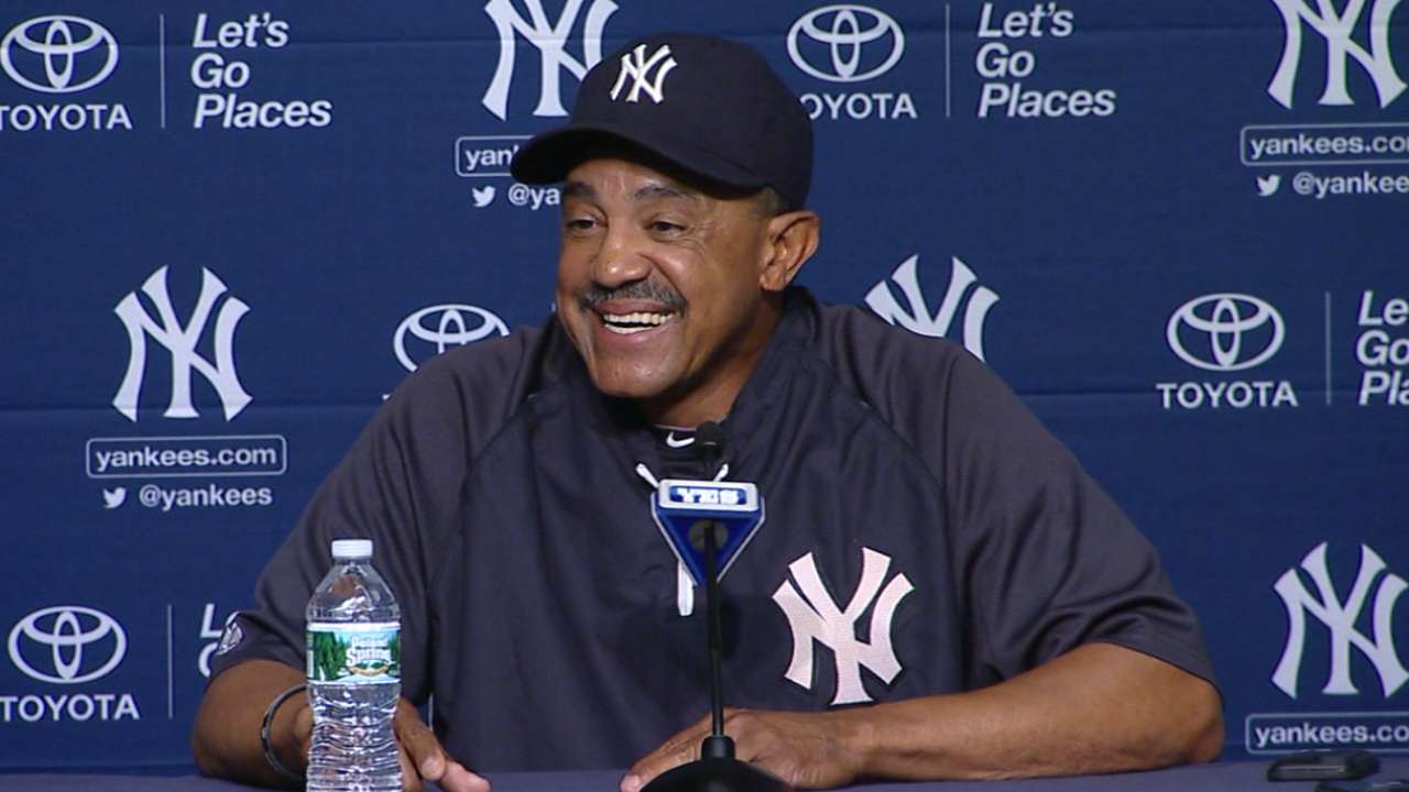 Tony Peña brinda aportes importantes en los Yankees