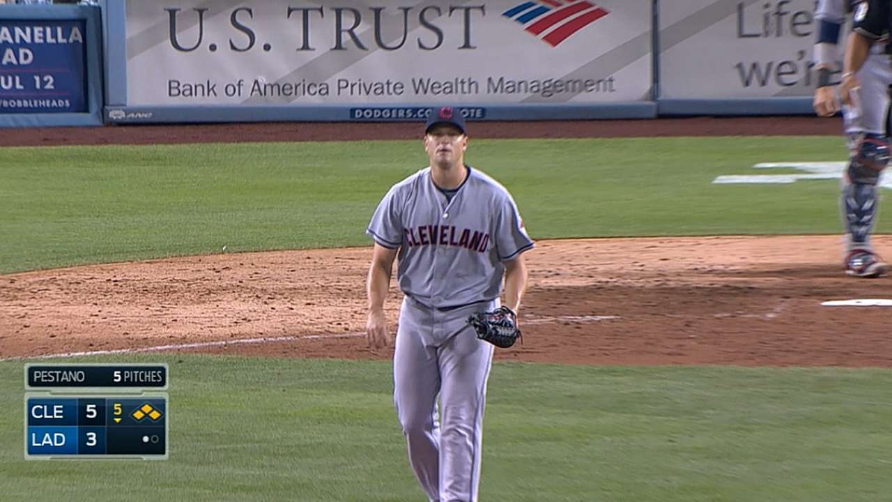 Angels add reliever Pestano for prospect