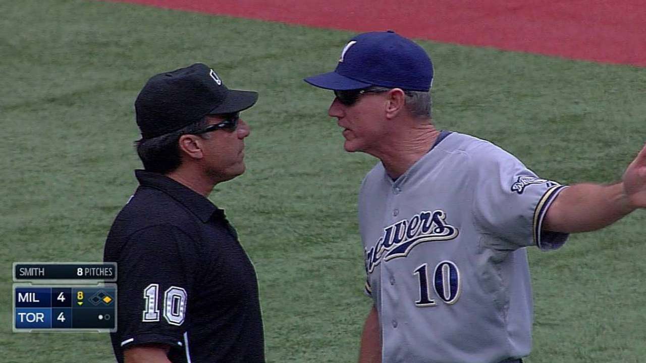 Roenicke, Gibbons ejected in same inning