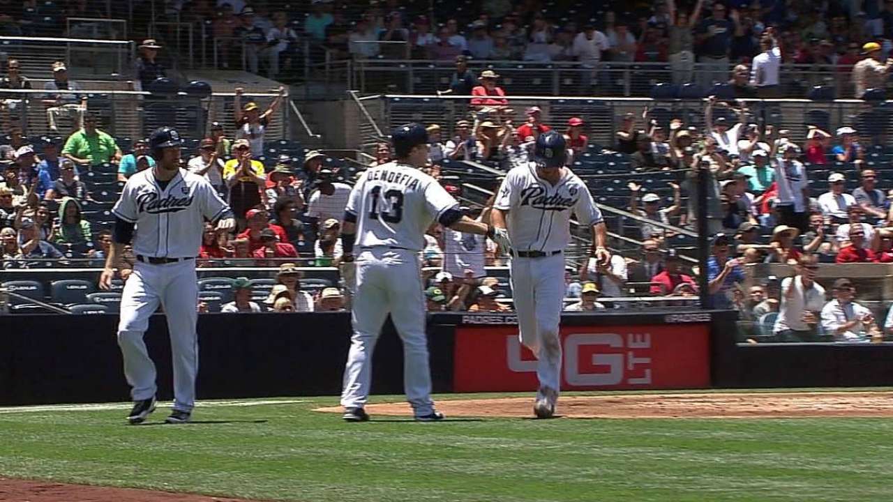 Padres barrieron a Rojos detrás de Ross y Rivera
